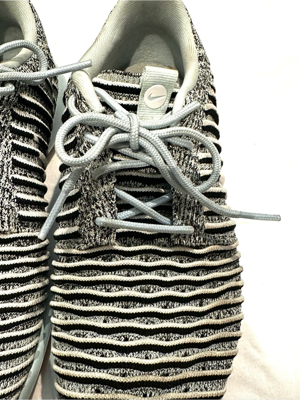 NIKE Black, White, Gray and Lt Teal Athletic Shoes - Picture 2 of 5